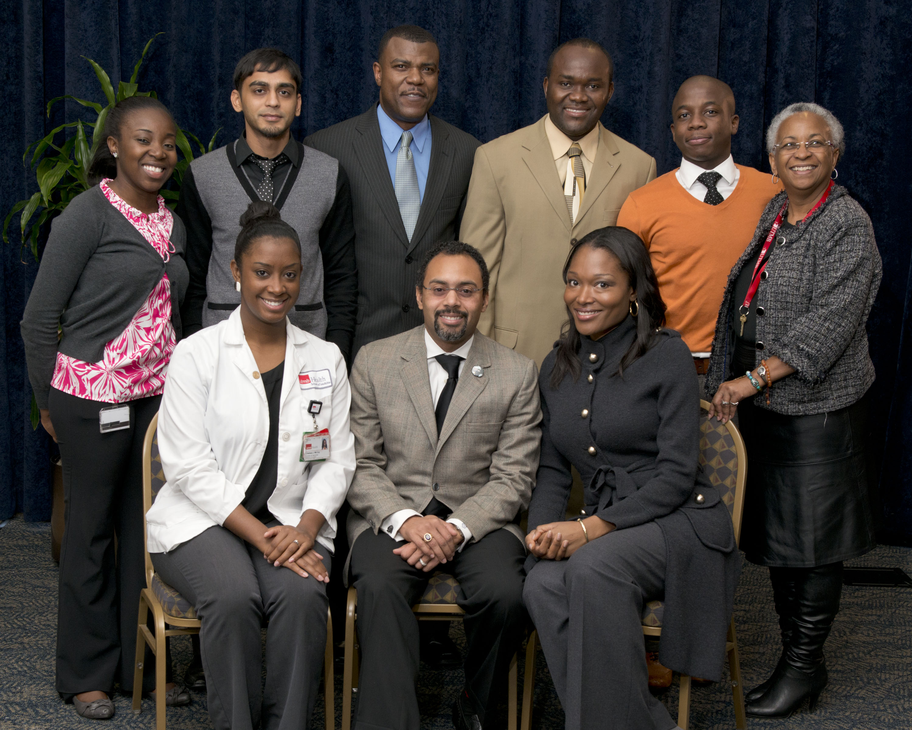 Program Committee members included Jaisie Stevens, Victor Jackson, Johnny Scott, Adeola Oduwole, Yoni Benson, Kelly L. Panfilli (not pictured),Chelsea McCoy, Ketul Patel, Oluwarotimi Folorunso and Larry Krcma (not pictured).    