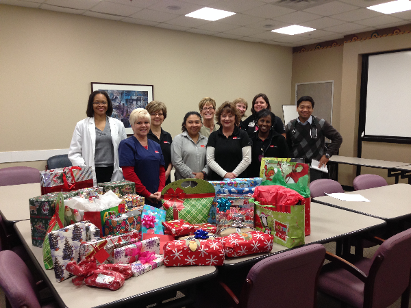 Dr. Anika Bell-Gray, Mary Deese, Debbie Bartlett, Xiomara Aguilar, Suzanne Crumby, Jeanette Grigg, Genia Quiorga, Vicki Butler, Eve Mora and Dr. Karl Crudo.