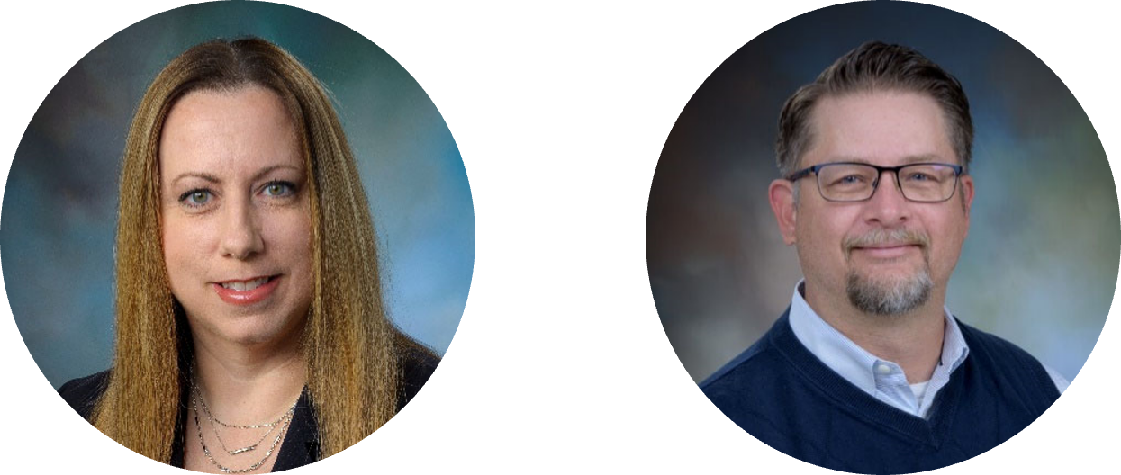 images of Drs. Noelle Anastasio and Jonathan Hommel