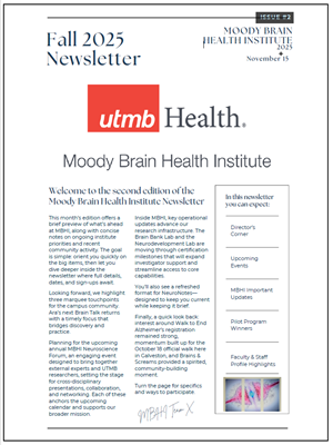 Fall 2025 Photo of MBHI Fall 2025 Newsletter