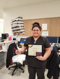 Brianna Garcia Excellence in Service—Specialty Care