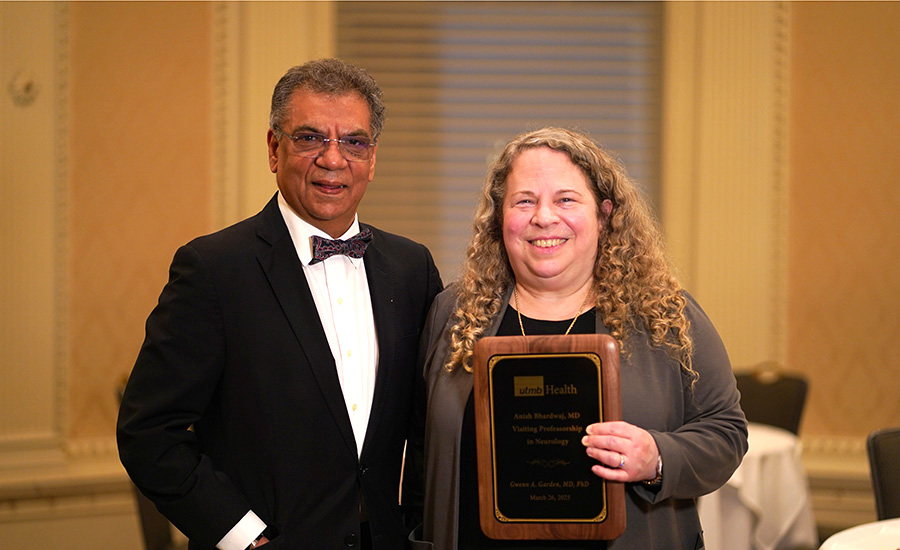 Drs. Anish Bjhardwaj and Gwenn Garden Photo of Drs. Anish Bjhardwaj and Gwenn Garden