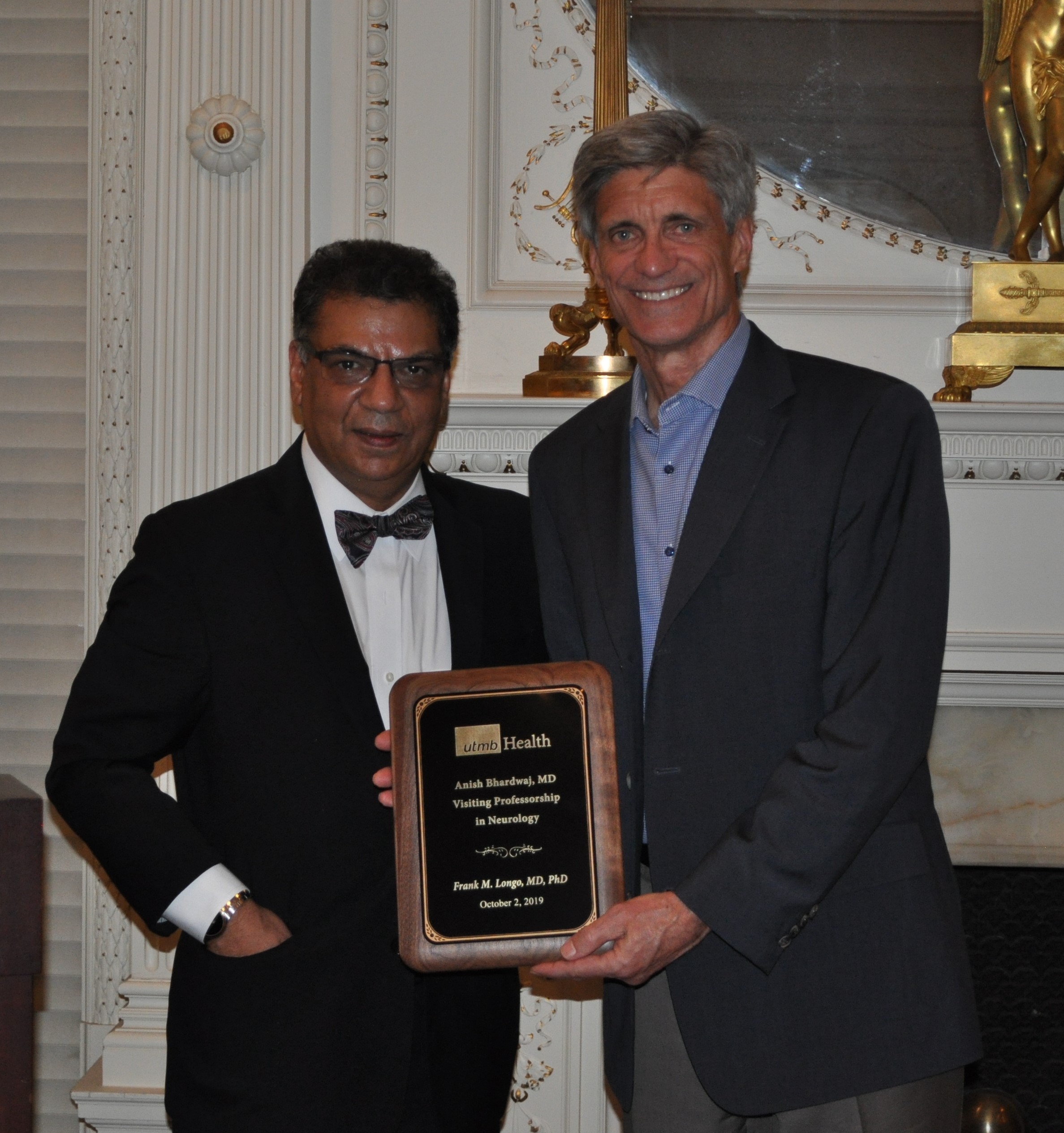 Photo of Drs. Bhardwaj and Longo