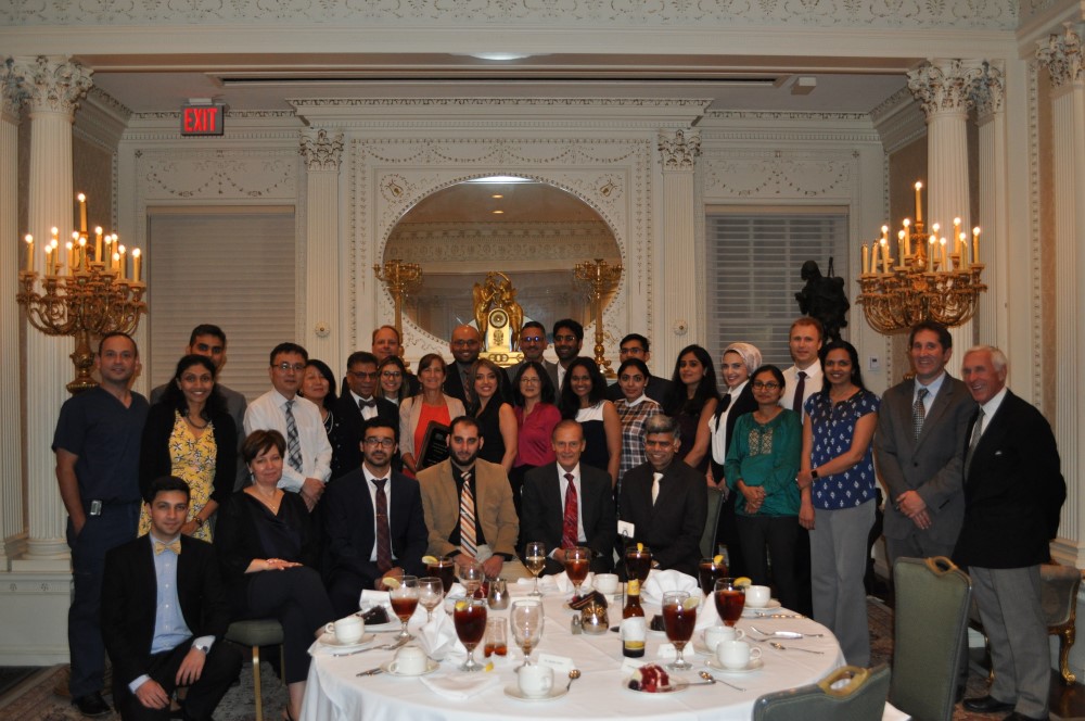 Dr. Argye Hillis Award Dinner group photo