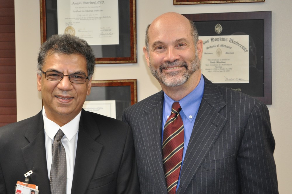 Photo of Drs. Anish Bhardwaj & Kenneth Tyler