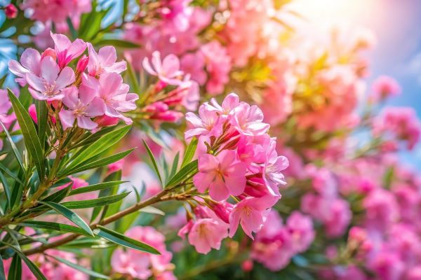 Oleander flower