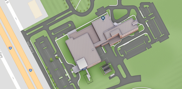 Mission Hospital Campus Map